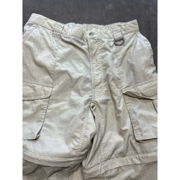 Columbia PFG Mens Medium Nylon Convertible Hiking Pants zip off - Picture 4 of 5